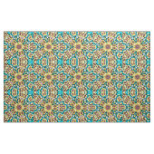 Kaleidoskop Gelbe Blumen Stoff (Yard (91,4 cm))