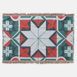 Kaleidoskop gemustert decke