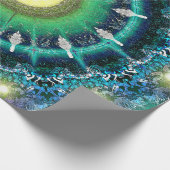 Kaleidoskop Geschenkpapier (Ecke)