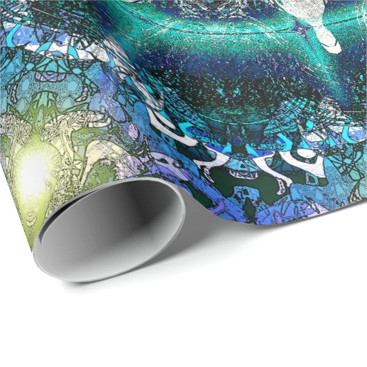 Kaleidoskop Geschenkpapier (Rolleneckpunkt)