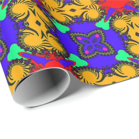 Kaleidoskop Geschenkpapier (Rolleneckpunkt)