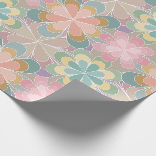 Kaleidoskop Geschenkpapier (Ecke)