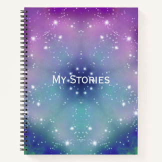 Kaleidoskop-Geschichten Spiral-Notebook Notizblock