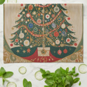 Kaleidoskop Geschirrtuch (Gefaltet)