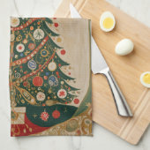 Kaleidoskop Geschirrtuch (Viertel Falte)