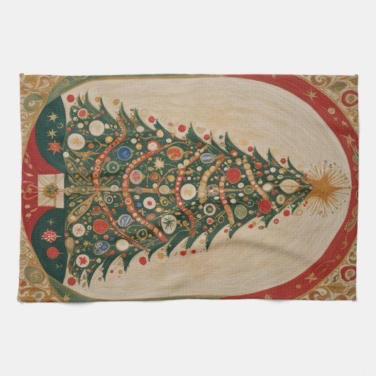 Kaleidoskop Geschirrtuch (Horizontal)