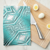 Kaleidoskop Geschirrtuch (Viertel Falte)