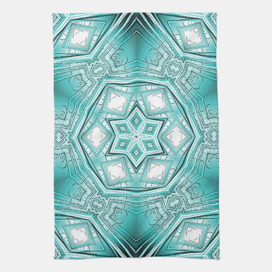 Kaleidoskop Geschirrtuch (Vertikal)