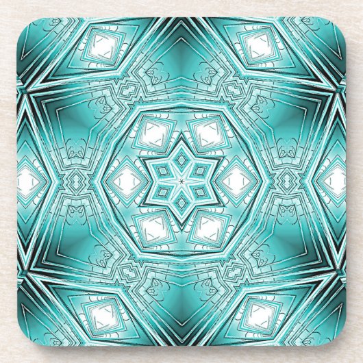 Kaleidoskop Getränkeuntersetzer (Vorderseite)