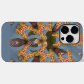 Kaleidoskop Giraffe Mandala: Abstrakte Safari Art Case-Mate iPhone Hülle (Rückseite (Horizontal))