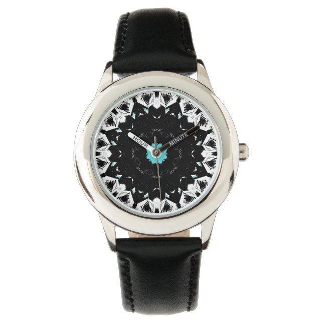 Kaleidoskop Gothic Armbanduhr (Vorderseite)
