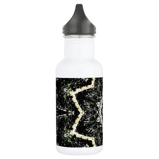Kaleidoskop Gothic Edelstahlflasche (Links)