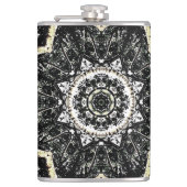 Kaleidoskop Gothic Flachmann (Vorderseite)