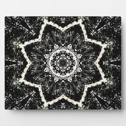 Kaleidoskop Gothic Fotoplatte (Vorderseite)