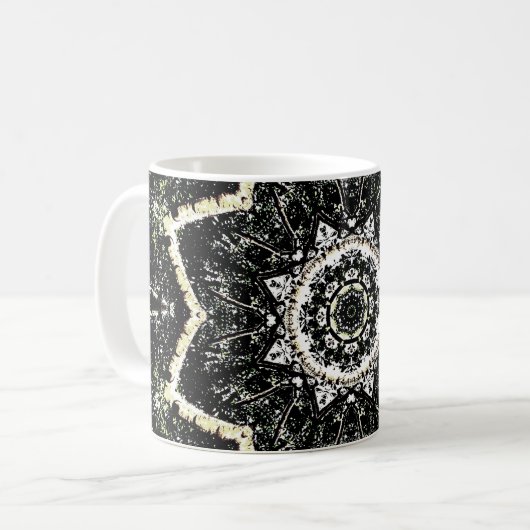 Kaleidoskop Gothic Kaffeetasse (Vorderseite Links)