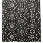 Kaleidoskop Gothic Small HD Duschvorhang (Vorderseite)