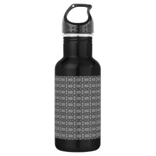 Kaleidoskop Grau Edelstahlflasche