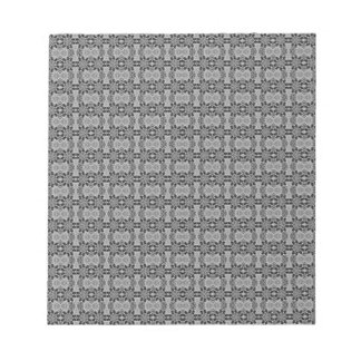 Kaleidoskop grau notizblock