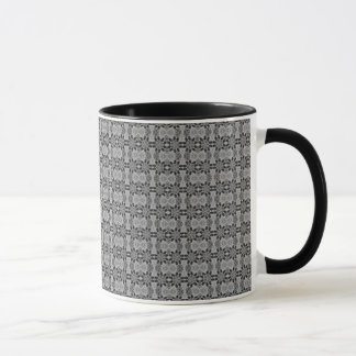 Kaleidoskop grau tasse