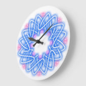 Kaleidoskop Große Wanduhr (Winkel)