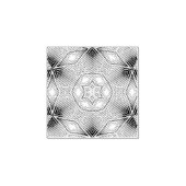 Kaleidoskop Gummistempel (Prägung)