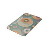 Kaleidoskop Harmonie: Die wirbeligen, pastellfarbe Badematte (Schrägansicht)