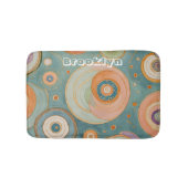 Kaleidoskop Harmonie: Die wirbeligen, pastellfarbe Badematte (Vorderseite)