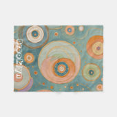 Kaleidoskop Harmonie: Die wirbeligen, pastellfarbe Fleecedecke (Vorderseite (Horizontal))