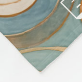 Kaleidoskop Harmonie: Die wirbeligen, pastellfarbe Fleecedecke (Ecke)