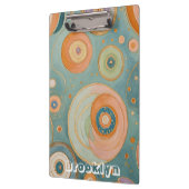 Kaleidoskop Harmonie: Die wirbeligen, pastellfarbe Klemmbrett (Links)