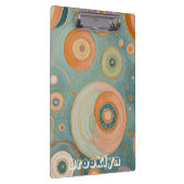 Kaleidoskop Harmonie: Die wirbeligen, pastellfarbe Klemmbrett (Rechts)