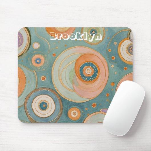 Kaleidoskop Harmonie: Die wirbeligen, pastellfarbe Mousepad (Mit Mouse)