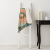 Kaleidoskop Harmonie: Die wirbeligen, pastellfarbe Sherpadecke (Beispiel)