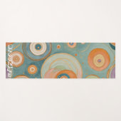 Kaleidoskop Harmonie: Die wirbeligen, pastellfarbe Yogamatte (Vorderseite (Horizontal))