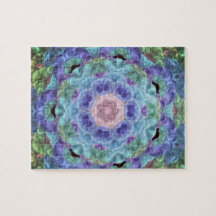 Kaleidoskop in blau...