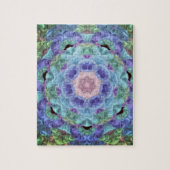 Kaleidoskop in blau... puzzle (Vertikal)