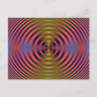 Kaleidoskop Jewel Tones Postcard Postkarte