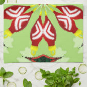 Kaleidoskop "K1 SQ" Handtuch (Gefaltet)