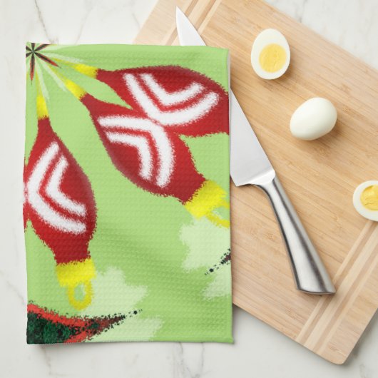 Kaleidoskop "K1 SQ" Handtuch (Viertel Falte)