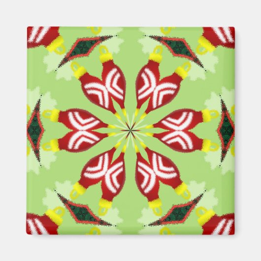 Kaleidoskop "K1 SQ" Magnet (Vorne)