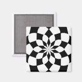 Kaleidoskop "K2 SQ" Magnet (Vorderseite/Rückseite)