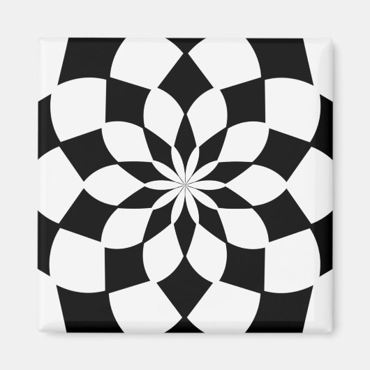 Kaleidoskop "K2 SQ" Magnet (Vorne)
