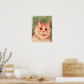 Kaleidoskop-Katze, Louis Wain Poster (Küche)