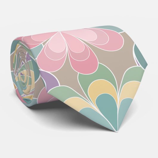 Kaleidoskop Krawatte (Gerollt)