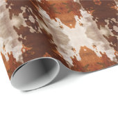 Kaleidoskop-Kuhmuster Geschenkpapier (Rolleneckpunkt)