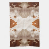 Kaleidoskop-Kuhmuster Geschirrtuch (Vertikal)