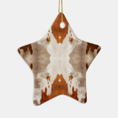 Kaleidoskop-Kuhmuster Keramikornament (Rechts)