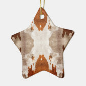 Kaleidoskop-Kuhmuster Keramikornament (Links)