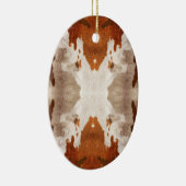 Kaleidoskop-Kuhmuster Keramikornament (Rechts)