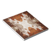 Kaleidoskop-Kuhmuster Notizblock (angewinkelt)